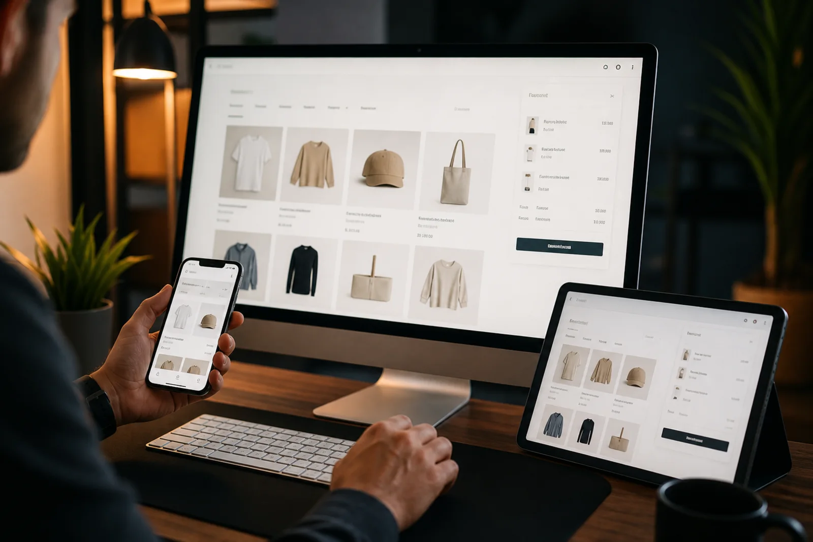 Pruebas de una tienda online en varios dispositivos