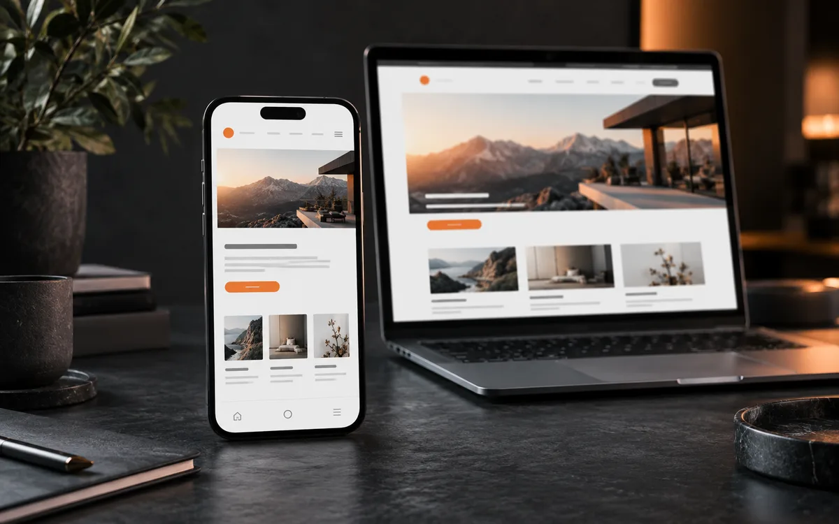 Experiencia web rápida y optimizada para celulares